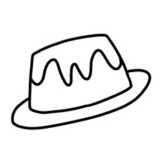 illustration of a caramel