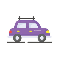 Grab this carefully designed icon of car in modern style, ready to use icon