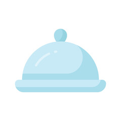 Food service vector design in modern style, cloche icon easy to use and download