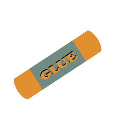 paper glue hand drawn stationery vector