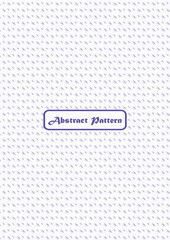 Abstract purple pattern for fabric ready to print