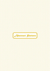 Golden pattern with abstract shapes ready to use on fabric