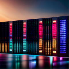 Obraz premium abstract equalizer background