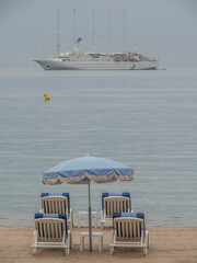 Fototapeta premium Cannes in Frankreich am Mittelmeer