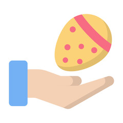 Waster Egg Flat Icon