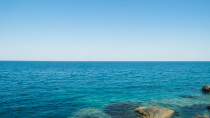 Beautiful sea view - generative ai