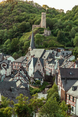 Monreal historic village of half-timbered houses © Alice_D