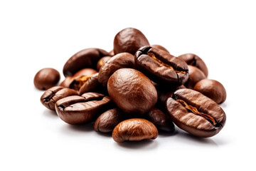 Naklejka premium Coffee isolated on white background 1=