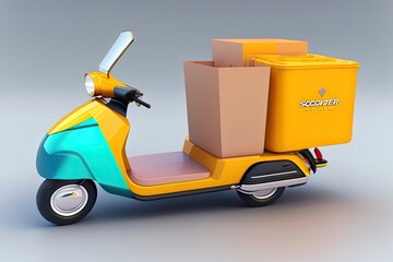 City Delivery Vehicle Generative AI