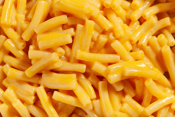 American creamy macaroni and cheese pasta