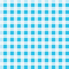 Blue white gingham pattern for napkin, blanket and tablecloth or another.