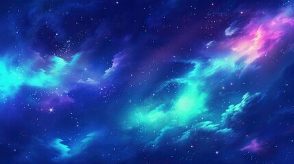 Obraz premium background with stars