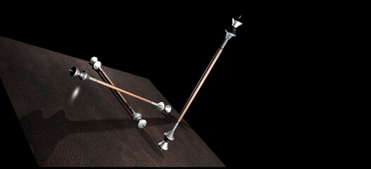 3D BASTONES DE DEFENSA