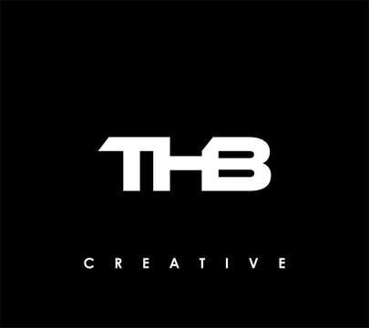 THB Letter Initial Logo Design Template Vector Illustration