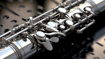 Obraz premium close up of a saxophone