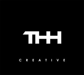 THH Letter Initial Logo Design Template Vector Illustration