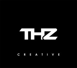 THZ Letter Initial Logo Design Template Vector Illustration
