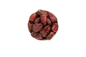 Dates fruit in transparent background. PNG format