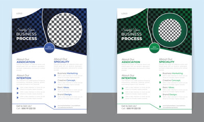 Flayer template for Business , banner , brochure, leaflet and advertisement vector illustration. New food leaflet menu flayer, business flayer, food promotion ready print a4 size with editable shape	
