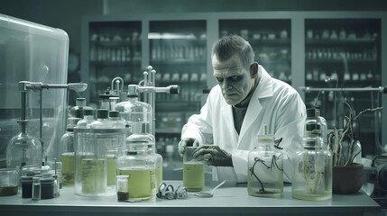 Frankenstein in the lab. Generative AI - 611056746