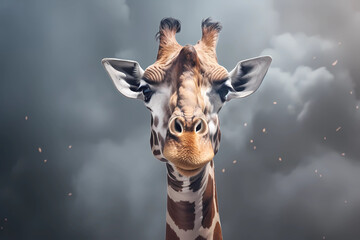 giraffe. Generative AI