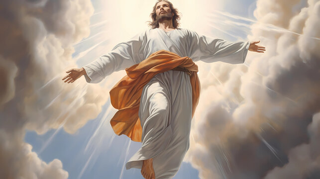 Jesus Christus. Generative AI