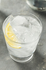 Cold Refreshing Water with Lemon