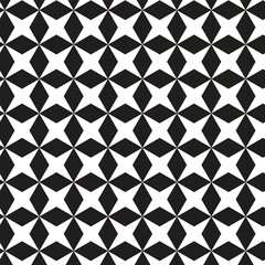 abstract seamless geometric polygon flower pattern art.