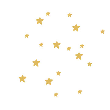 Yellow stars illustration