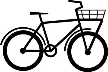 Bike icon illustration