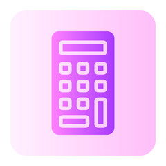 calculator gradient icon