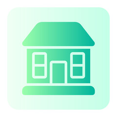 house gradient icon