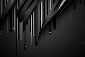 Naklejka premium A dark background with diagonal stripes generated by AI