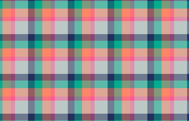 Autumn fashion style plaid pattern vector