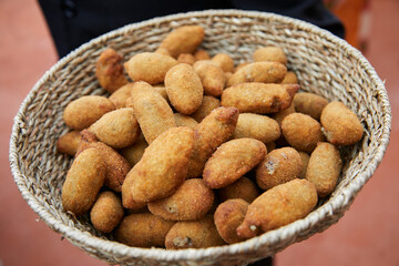 croquetas, ricas, sabrosas, fritas