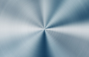 Shiny blue stainless steel metal background