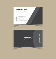 creative modern corporate business card template