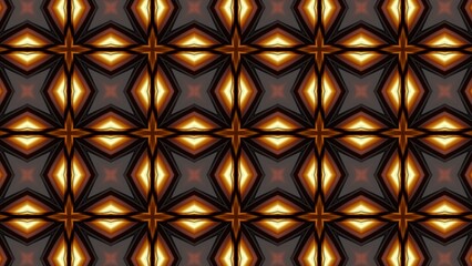 geometric pattern design with multi kaleidoscope motifs. fabrics and batik motifs