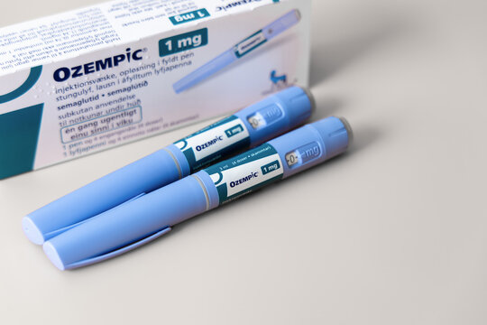Ozempic Insulin injection pen or insulin cartridge pen for diabetics.