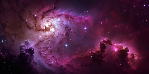Colorful space galaxy cloud nebula. Stary night cosmos. Universe science astronomy. Supernova background wallpaper	