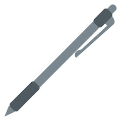 Pen icon. Writing tool. Office ballpoint supply