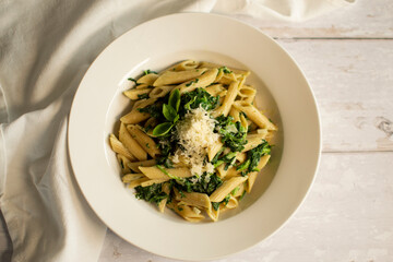 pasta with pesto