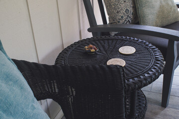 Porch table and chairs