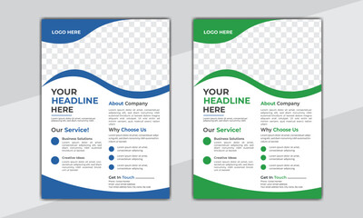 Corporate business flyer design and digital marketing agency