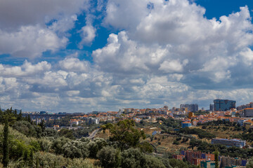 Obraz premium Vista do Aqueduto de Lisboa