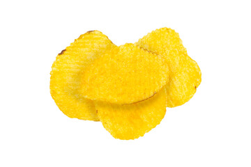 chips, potato chips isolated from background