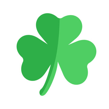 clover icon isolated on white background. lucky clover symbol vector