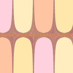 Finger Painting Background - Yellow, Pink, and Orange