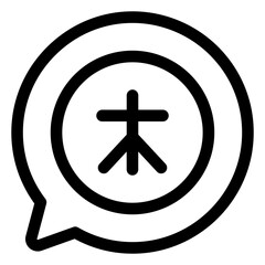 Obraz premium user interface icons in flat , line . glyph, and fill outline version, easy useable for your web, 