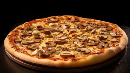 Mushroom Pizza: Earthy and Flavorful